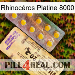 Rhinocéros Platine 8000 new06